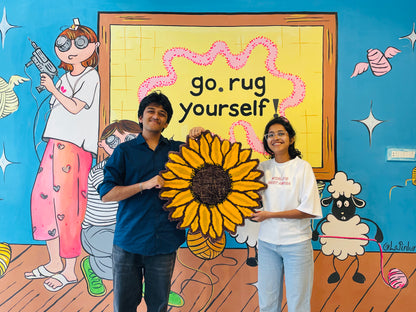 Couple Tufting Session